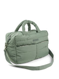 Done by Deer Green Quilted Changing Bag