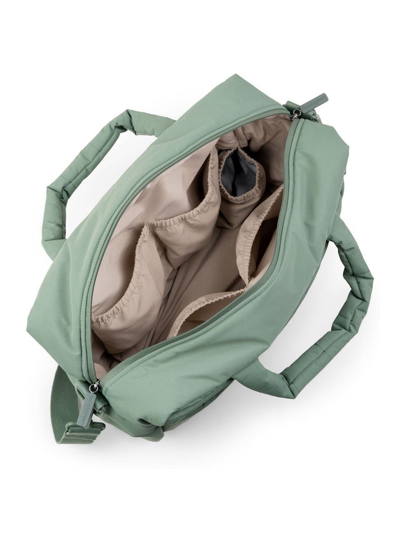 Done by Deer Green Quilted Changing Bag