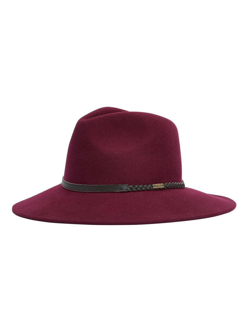 Barbour® Red Tack Fedora Hat