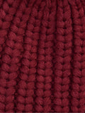 Barbour Damen Rote Saltburn Bommel-Mütze (Britische Marke)