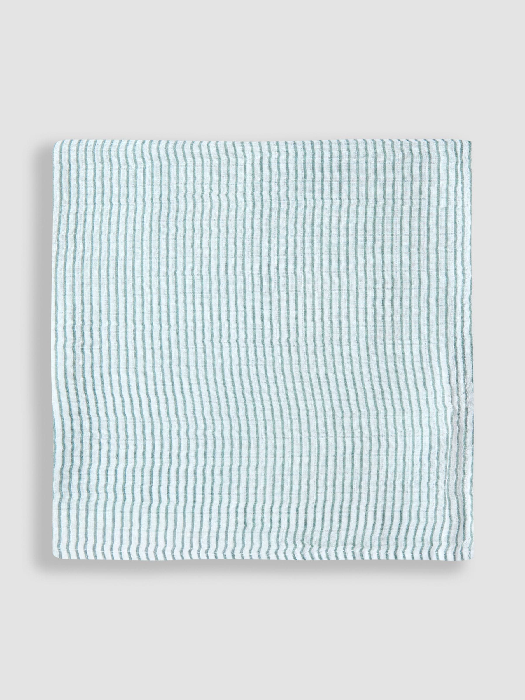 JoJo Maman Bébé patterned muslin cloths 6-pack 60x60cm, UK version