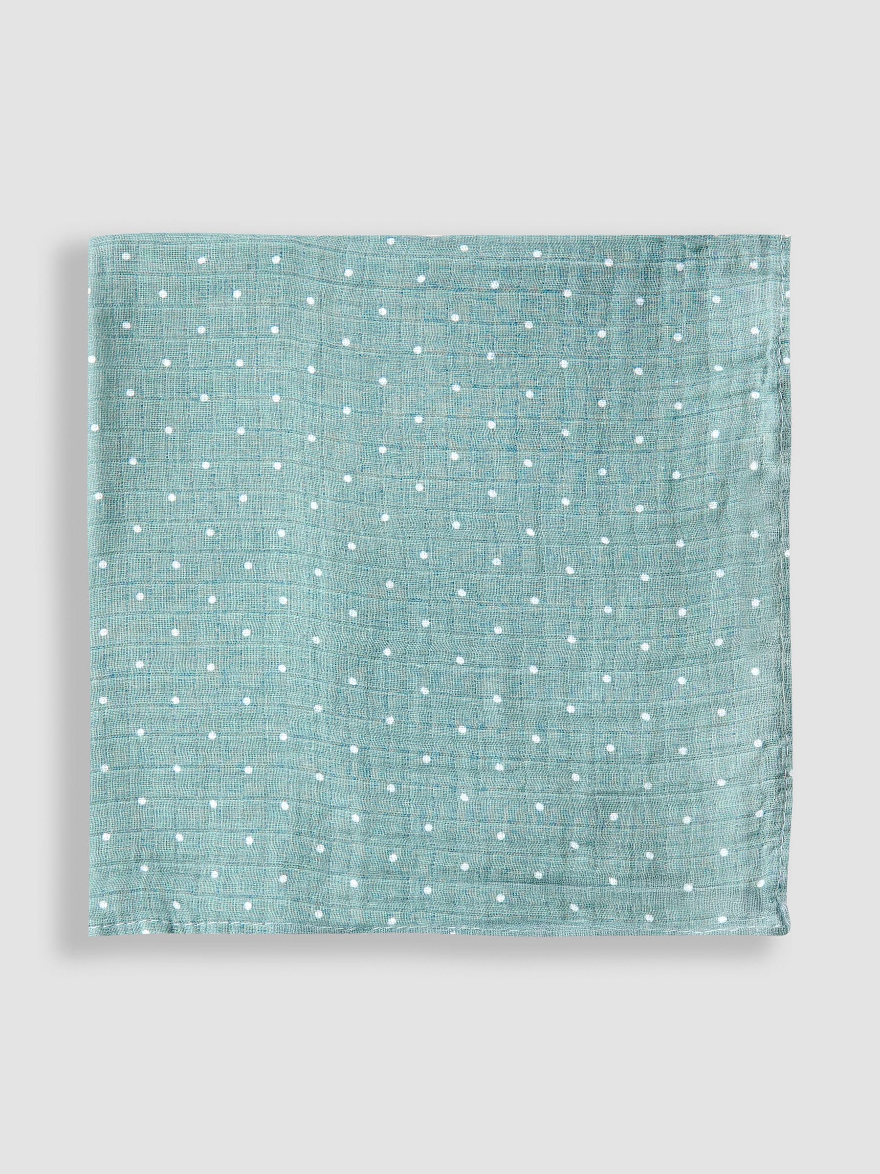 JoJo Maman Bébé patterned muslin cloths 6-pack 60x60cm, UK version