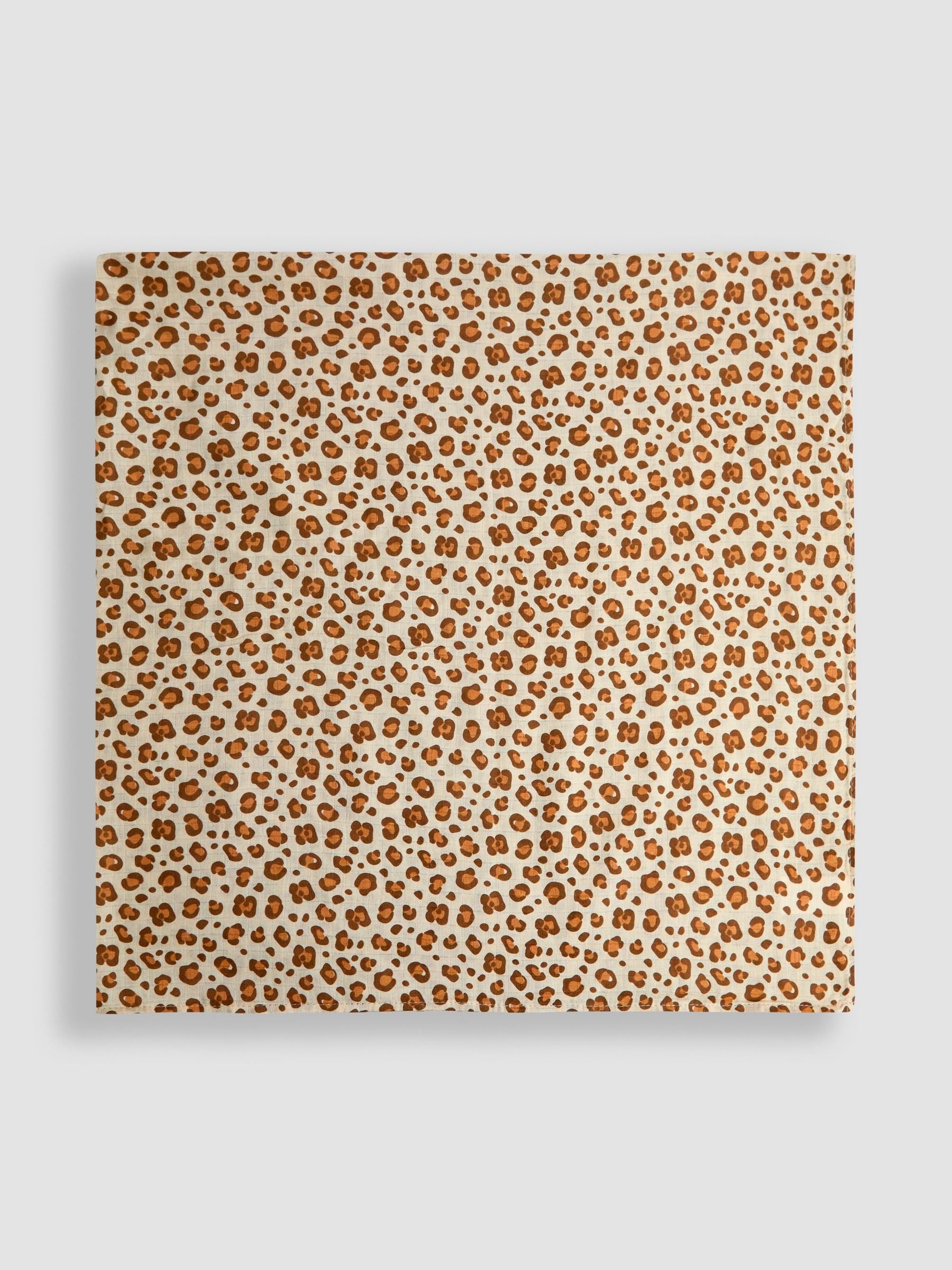JoJo Maman Bébé leopard extra large muslin cloth, UK version
