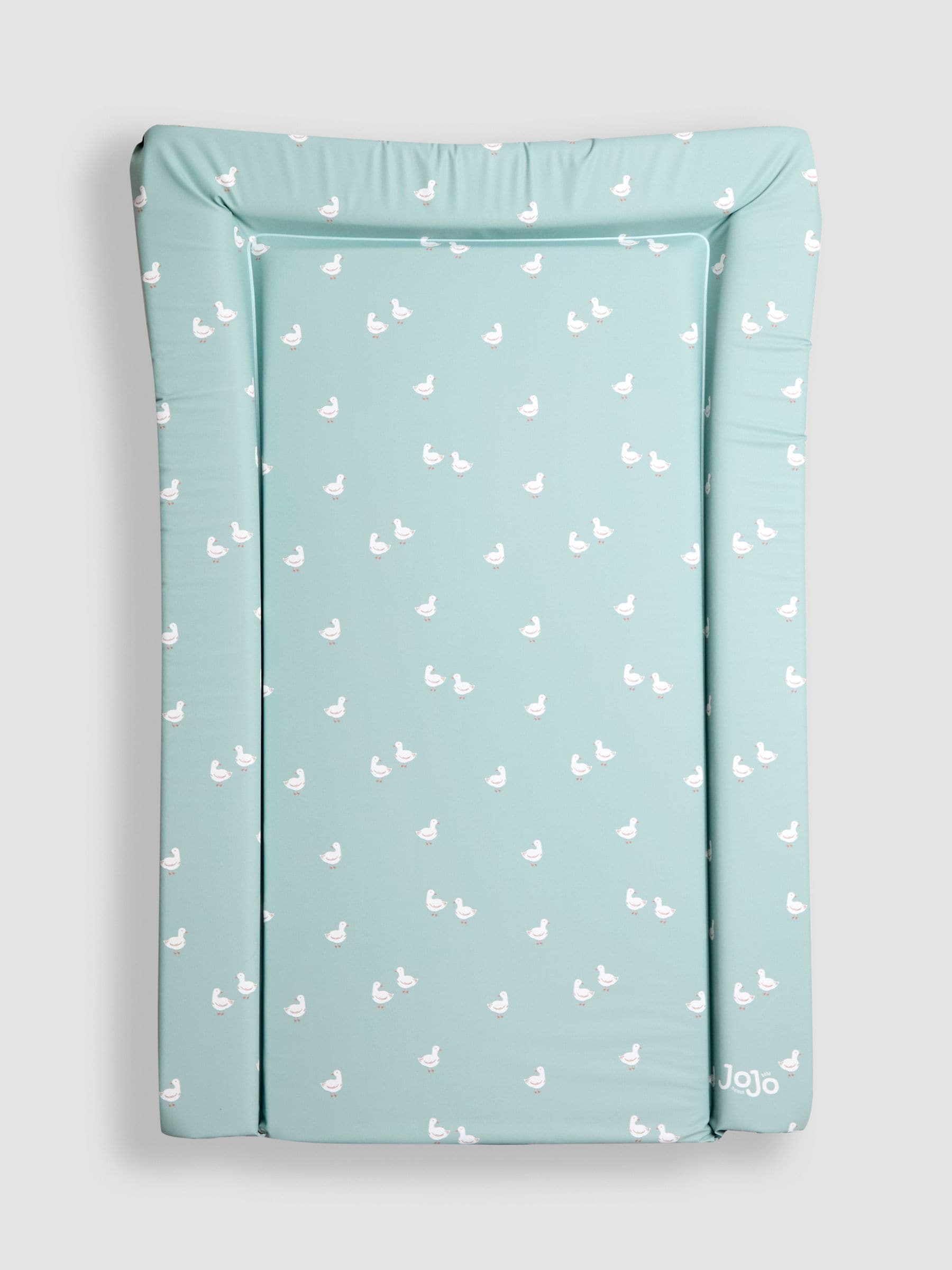 JoJo Maman Bébé changing mat green duck print 70x50cm, UK version