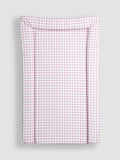 JoJo Maman Bébé dusky pink gingham changing mat 70x50cm, UK version