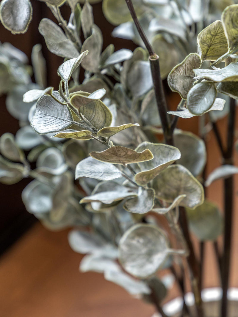Gallery Home white faux eucalyptus in ceramic pot 109.5cm, UK version
