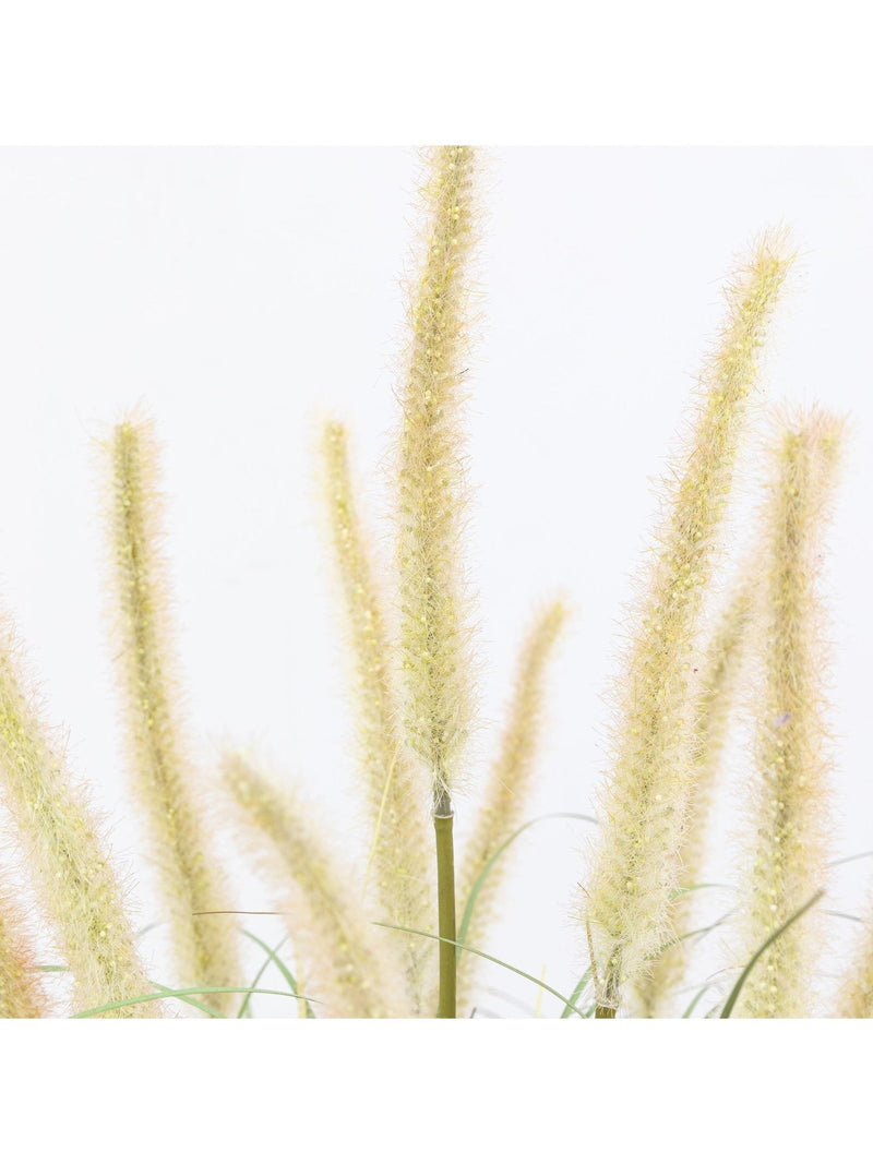 Gallery Home white faux potted grass 5 pack UK version