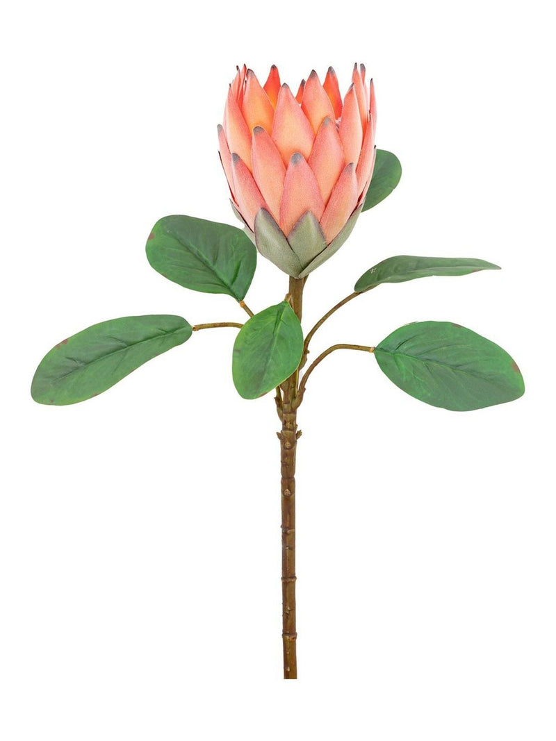 Gallery Home apricot tropical artificial flowers 12 stems, UK version