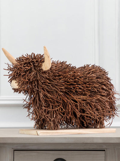Next Voyage Maison Brown Hewie Wooden Sculpture- Buy online at McGrocer