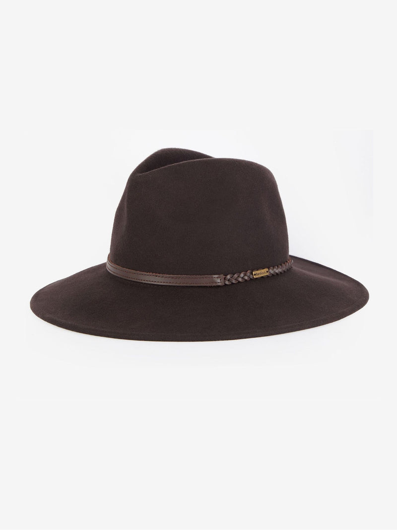 Barbour® Brown Tack Fedora Hat