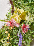 Dibor Green Hillington wild flower wreath 60cm - British product