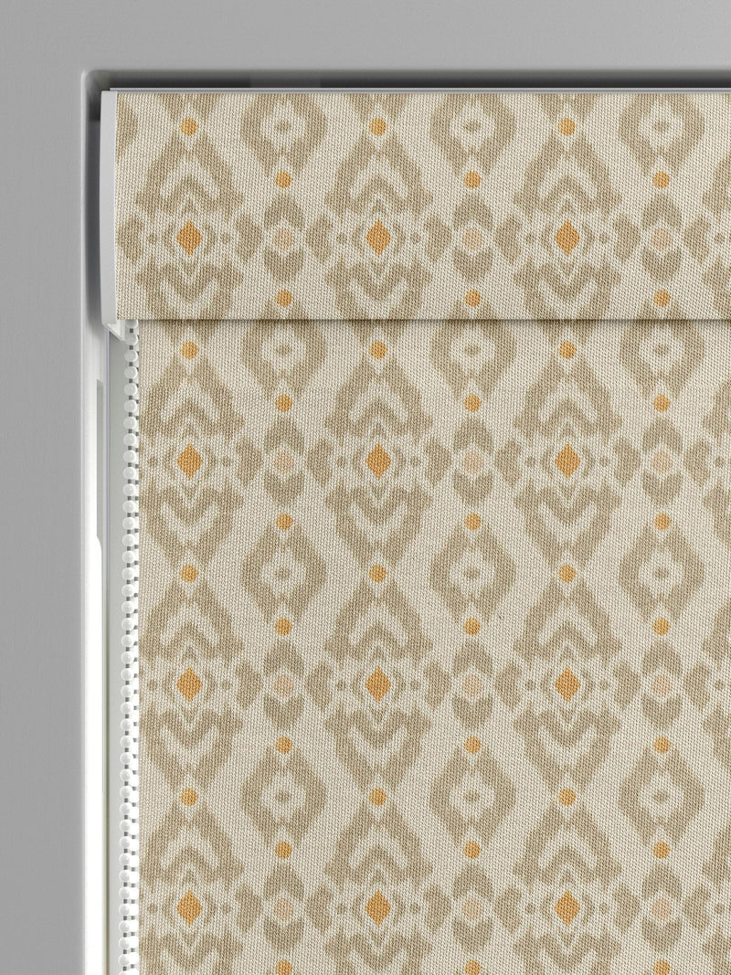 Alven Roman blind terracotta orange made to measure - British product