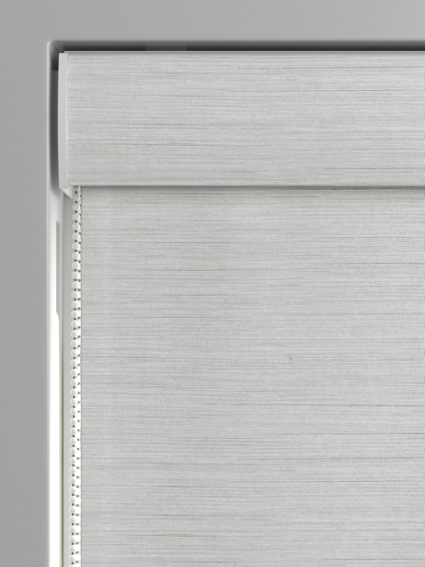 Ire pearl white made to measure roman blind (British brand)