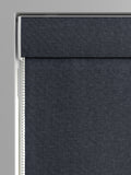 Ink Blue Bellum Roman blind made to measure polyester, UK version