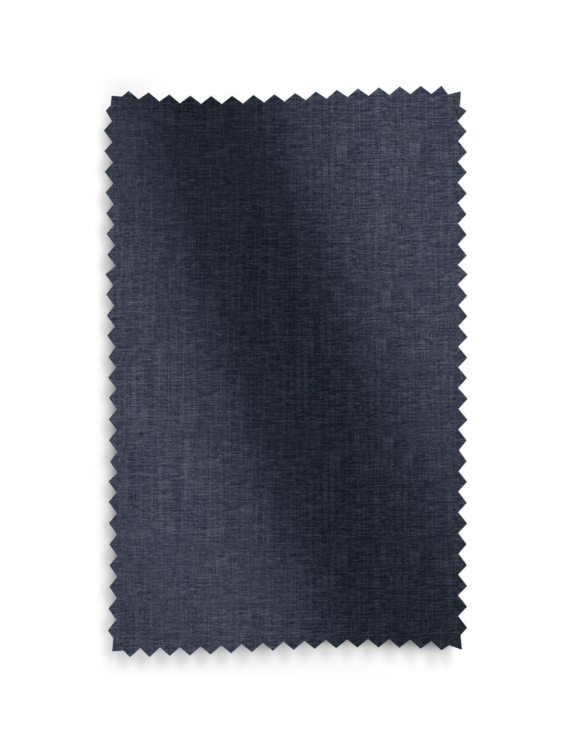 Ink Blue Bellum Roman blind made to measure polyester, UK version
