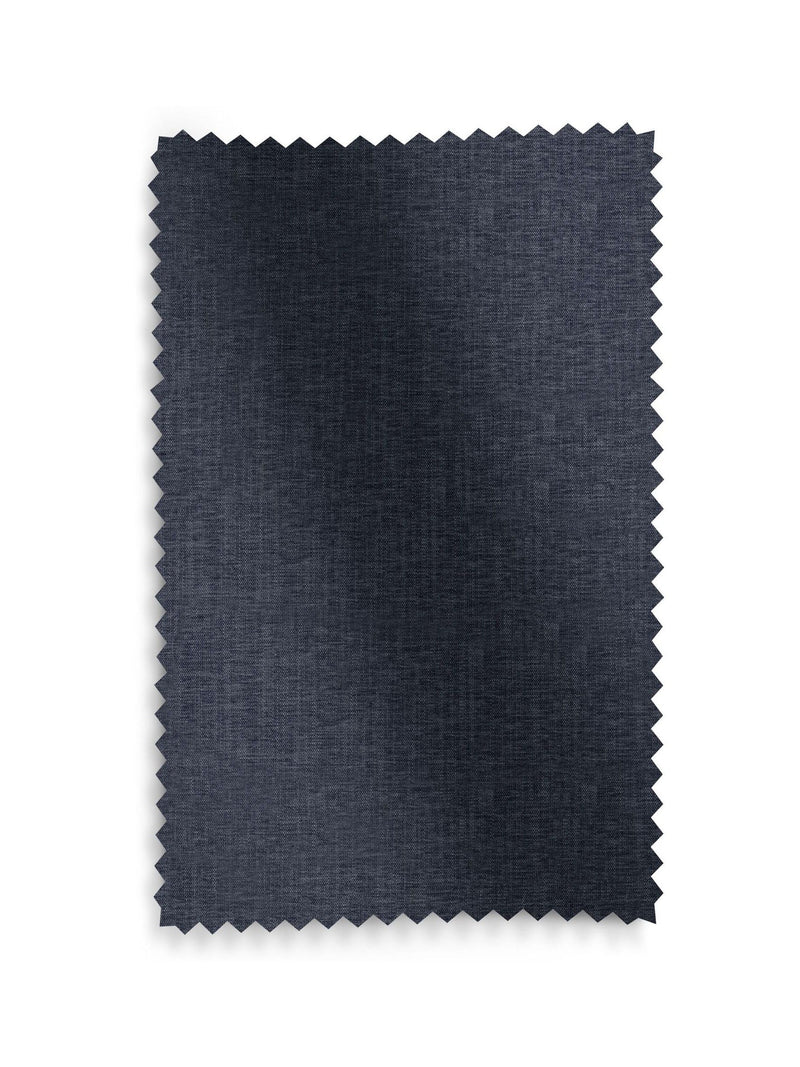 Ink Blue Bellum Roman blind made to measure polyester, UK version