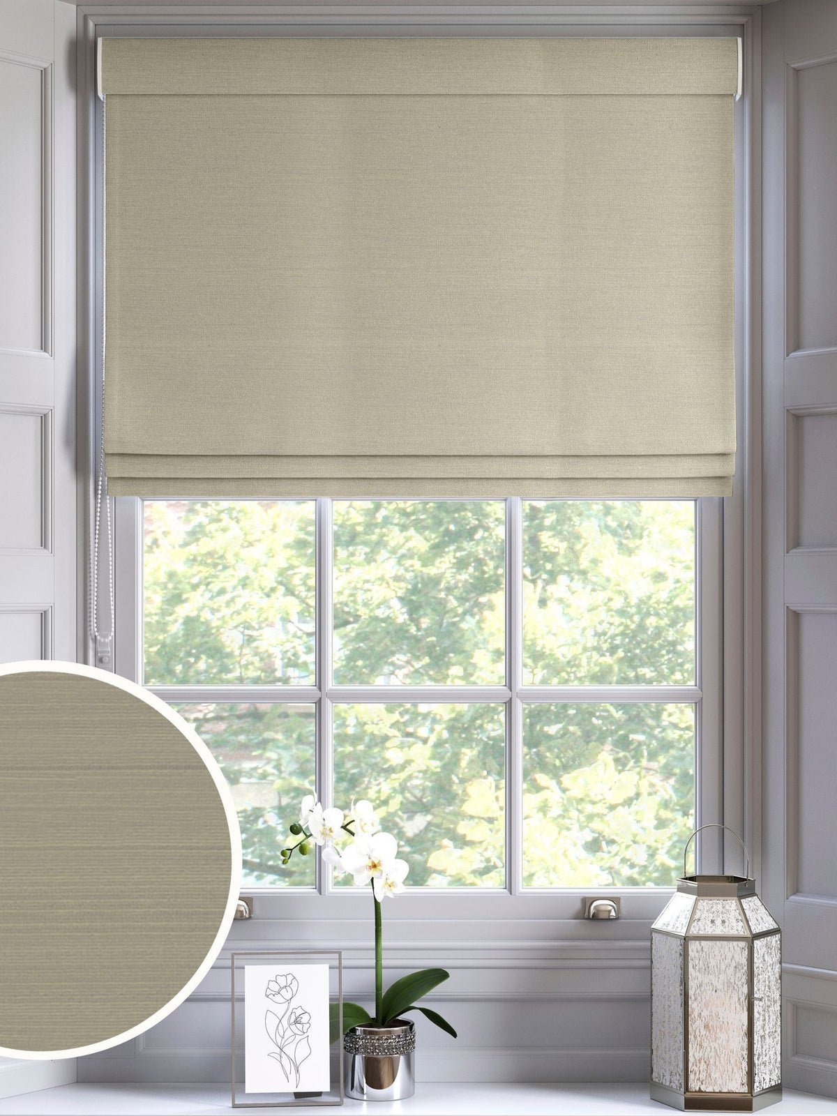Next roman blind made to measure (British brand)