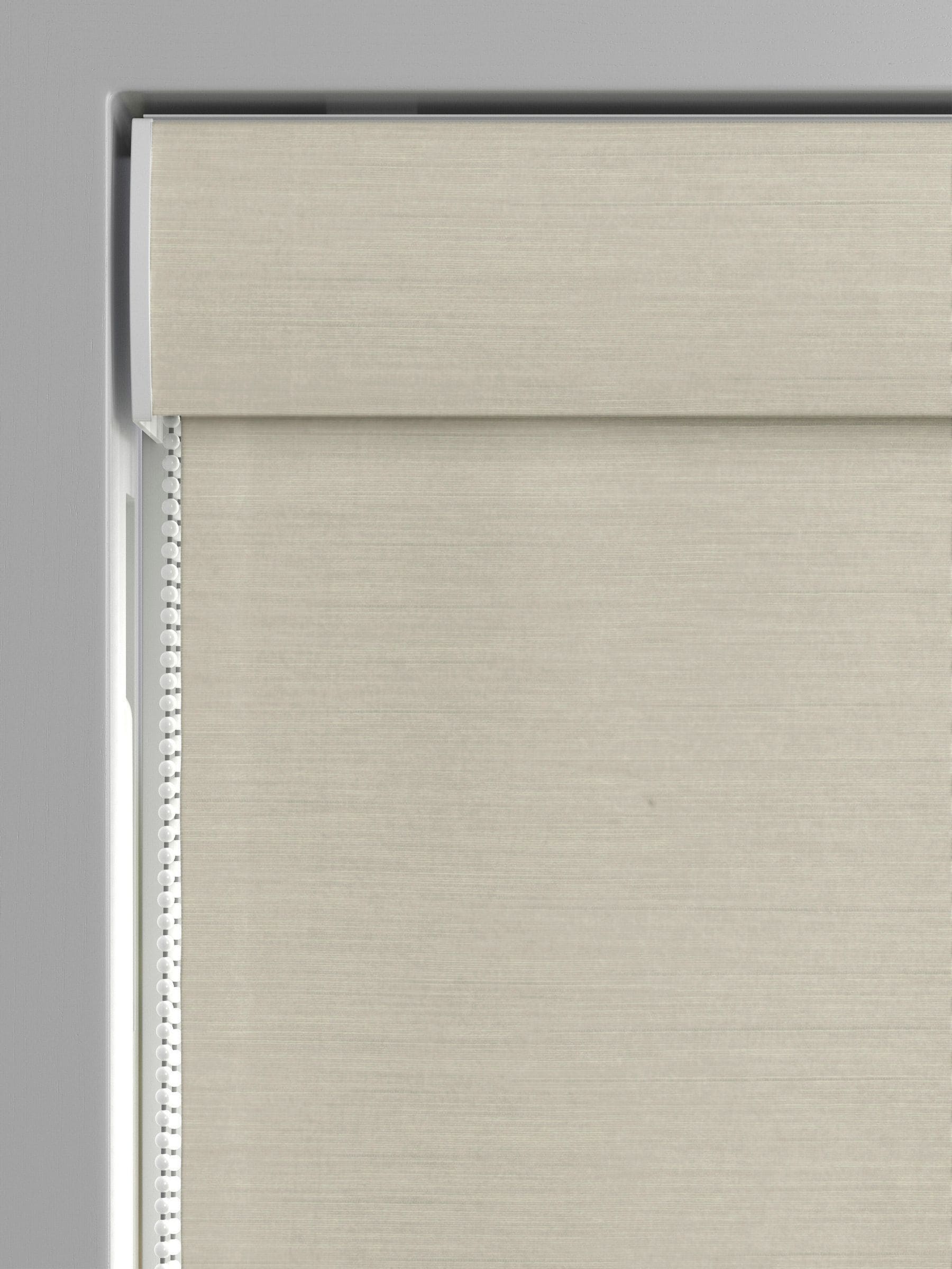 Next Oyster Natural Roman Blind - British product