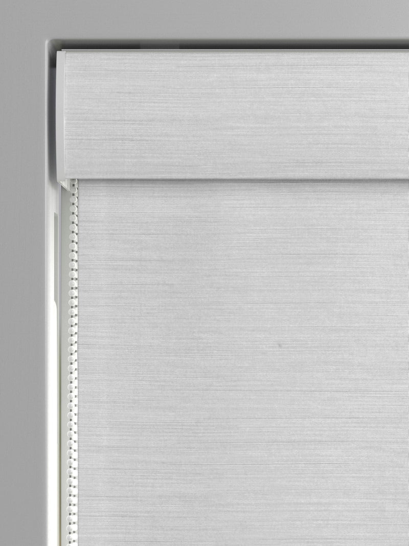 Dove Grey Ire made to measure roman blind - British product