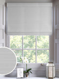Dove Grey Ire made to measure roman blind - British product