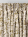 Tero ochre yellow made to measure curtains, imported from the UK