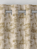 Tero ochre yellow made to measure curtains, imported from the UK