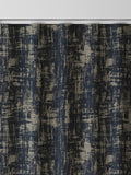 Tero indigo blue made to measure curtains (British brand)