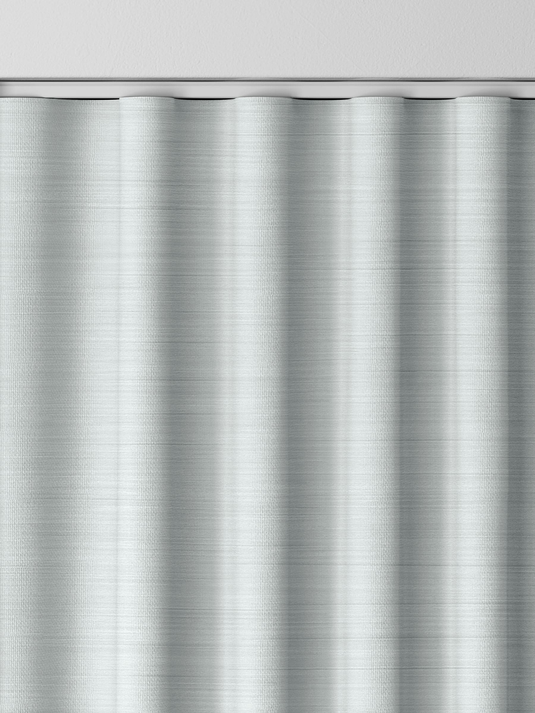 Silver Ire subtle stripe made to measure curtains, imported from the UK
