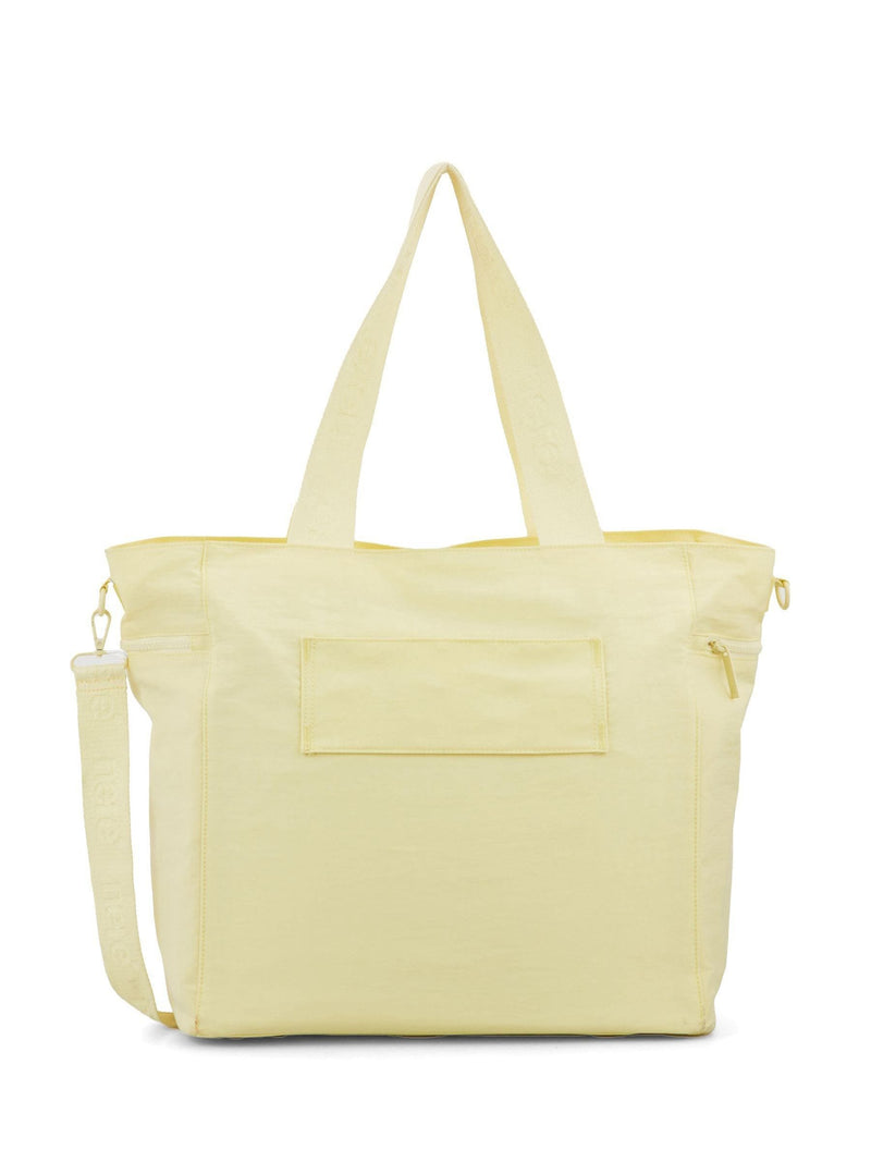 Nere yellow nylon large tote bag, imported from the UK