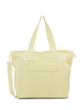 Nere yellow nylon large tote bag, imported from the UK