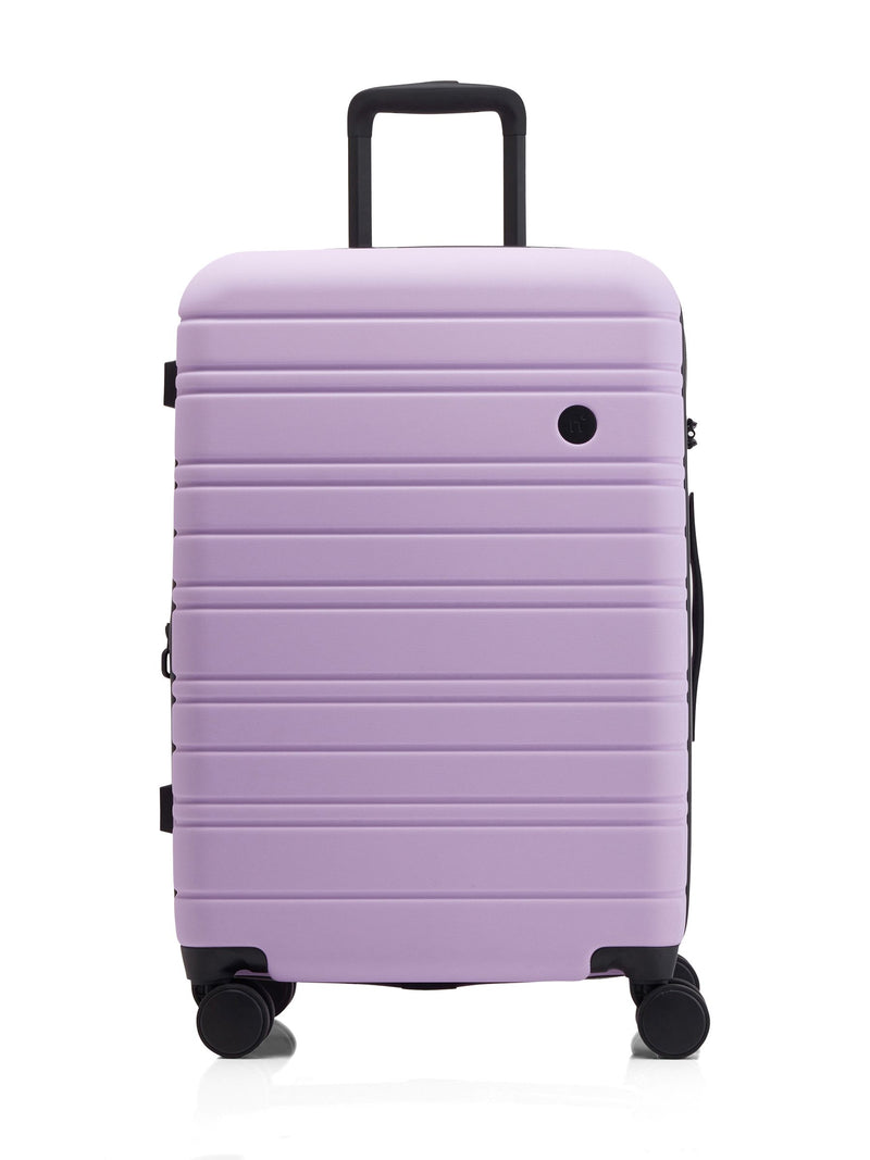Nere Stori 65cm check-in suitcase in Mineral purple (British brand)