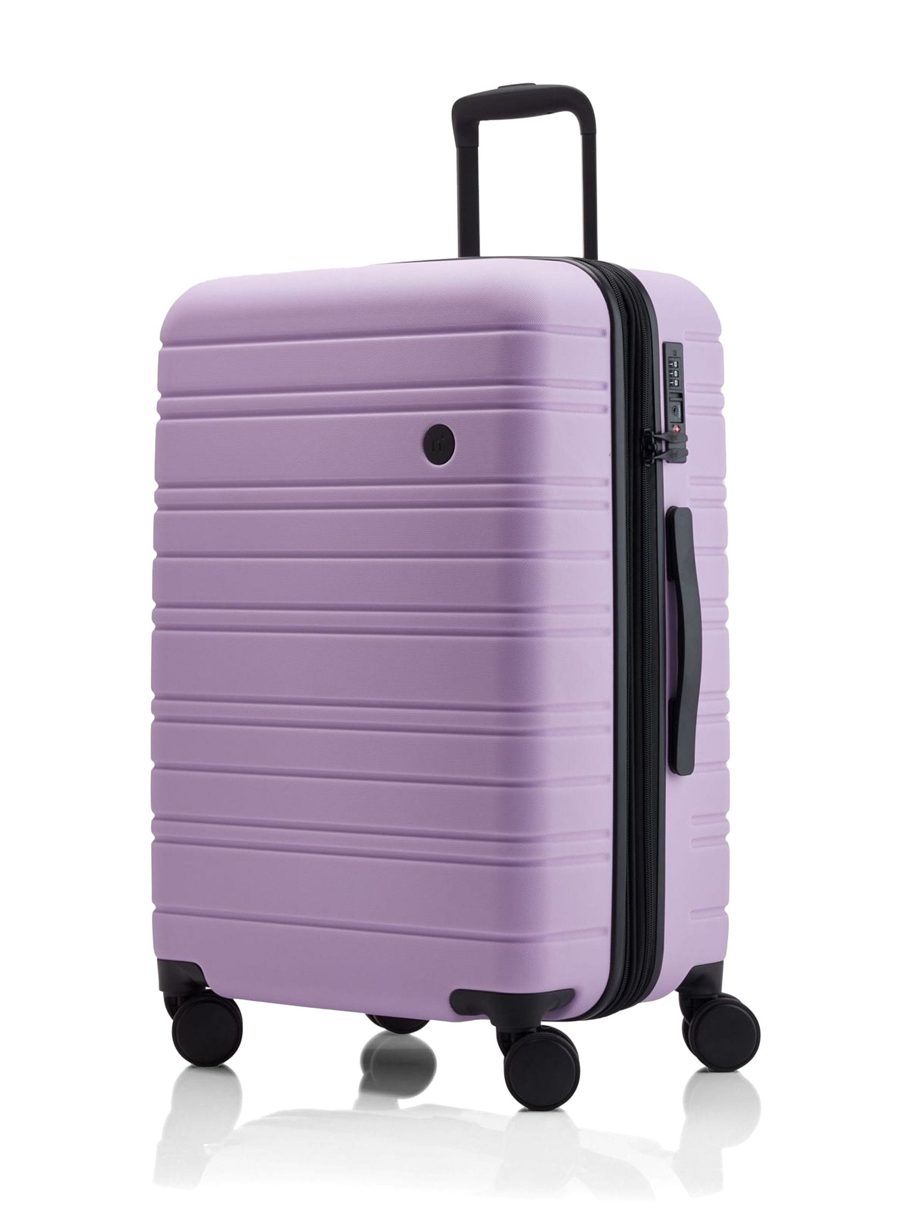 Nere Stori 65cm check-in suitcase in Mineral purple (British brand)