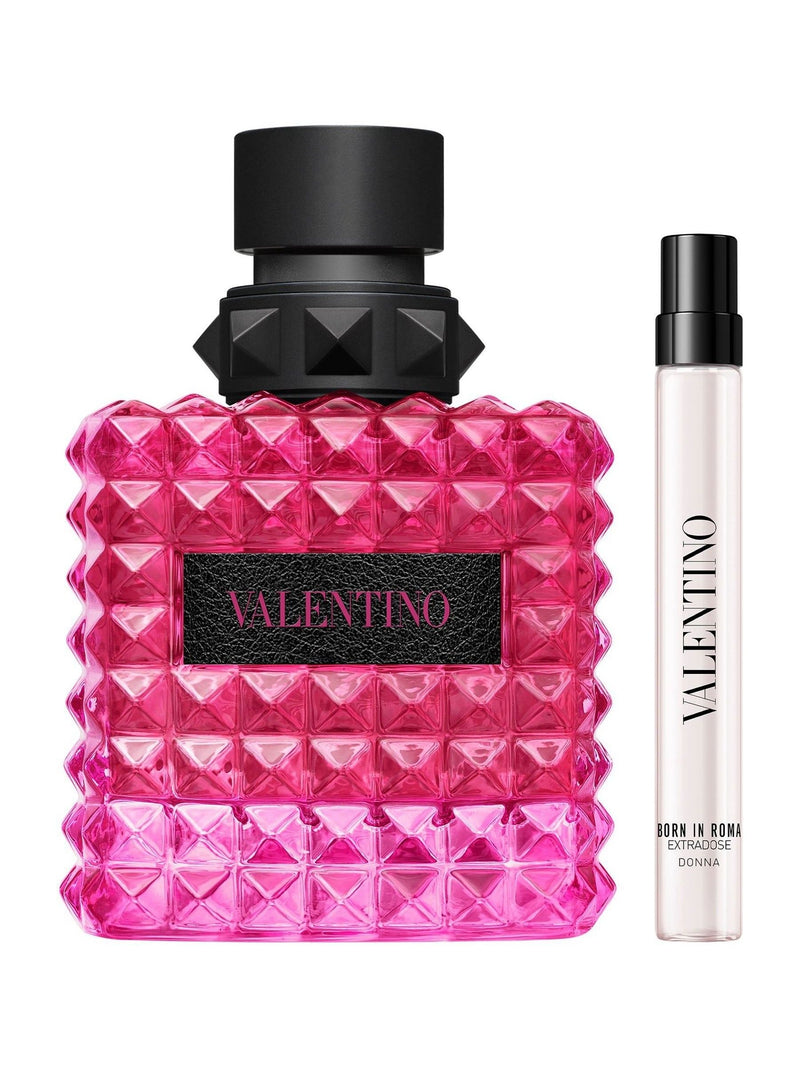 Valentino Born In Roma Extradose Donna perfume gift set 100ml and 10ml (British brand)
