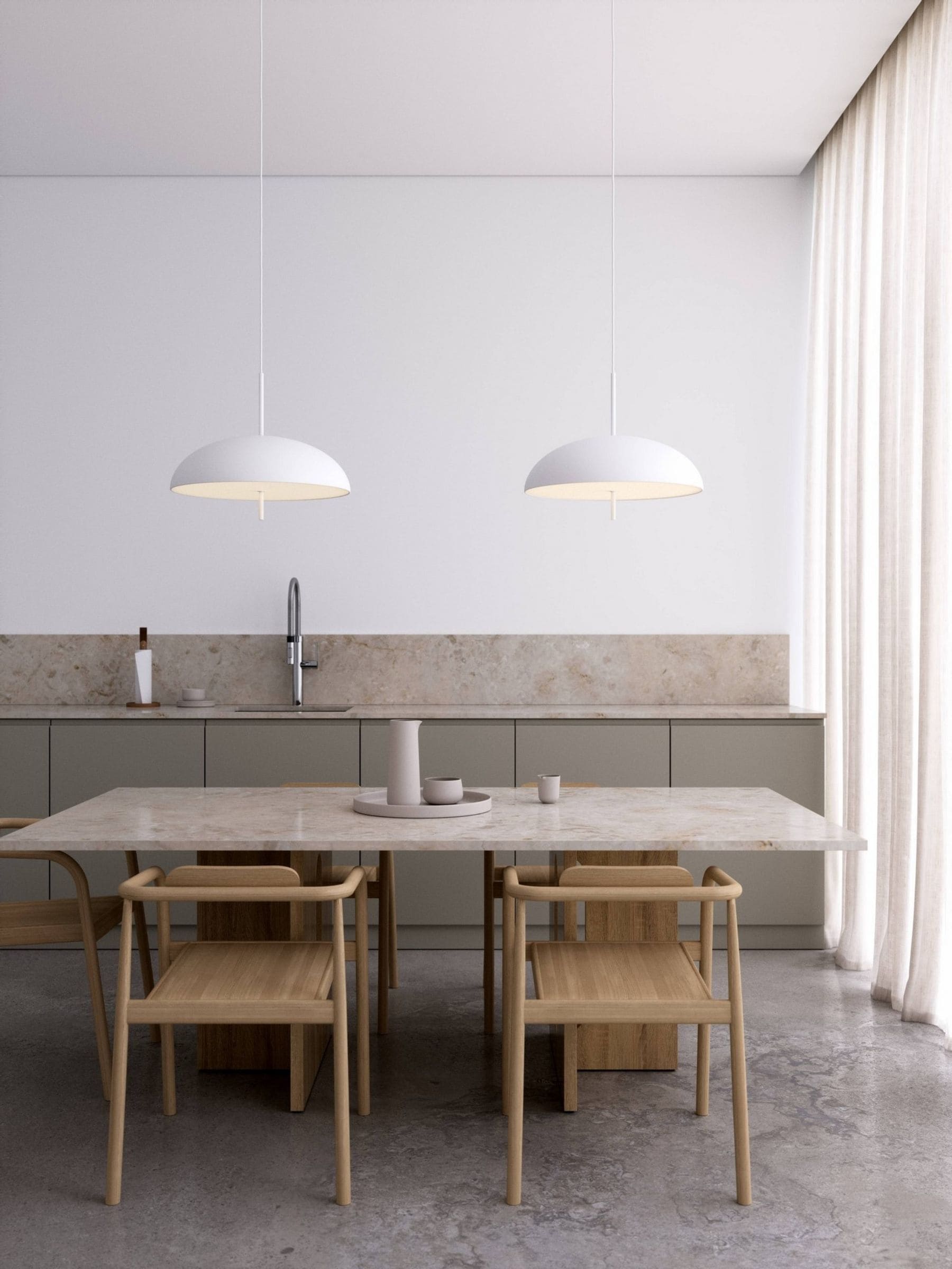 Nordlux Versale 35 Black Large Pendant Ceiling Light