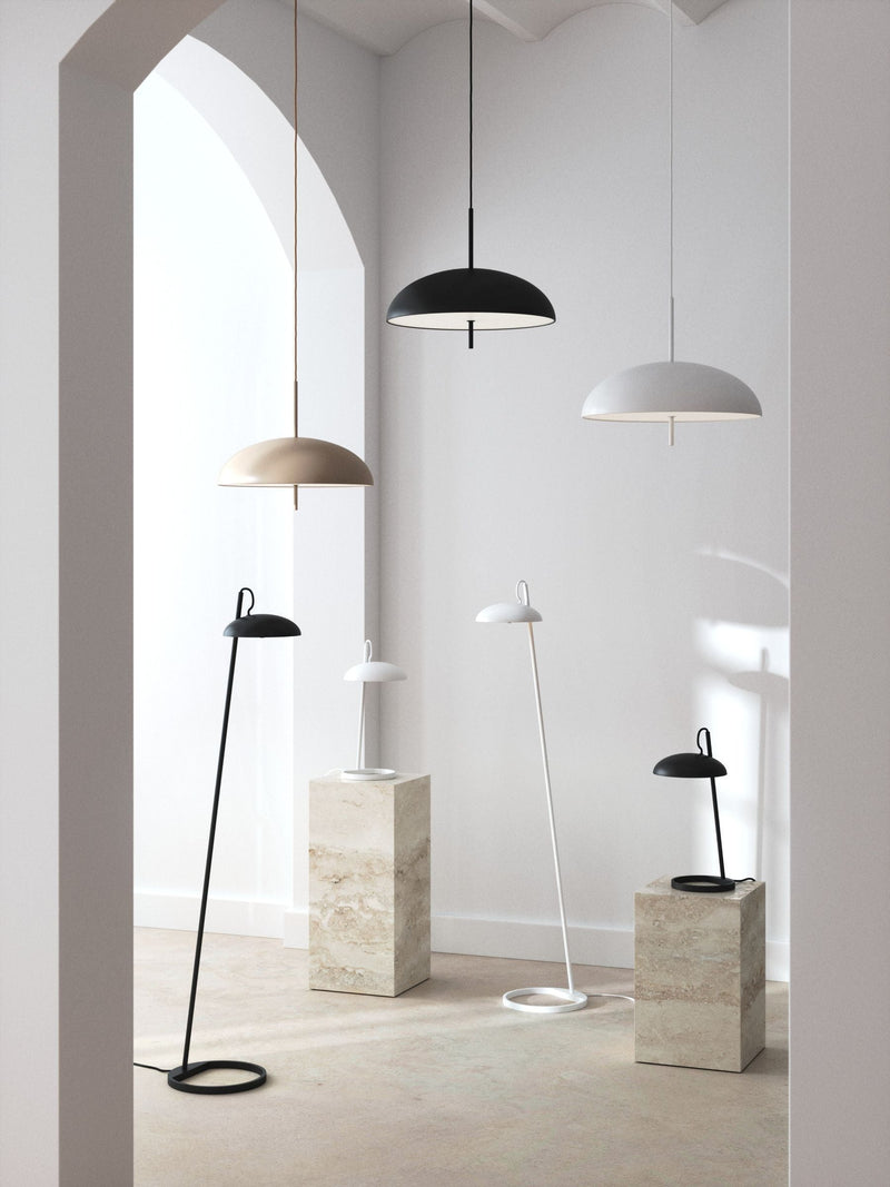 Nordlux Versale black table lamp, UK version