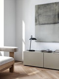 Nordlux Versale black table lamp, UK version