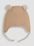 JoJo Maman Bébé brown bear pom pom hat, UK version