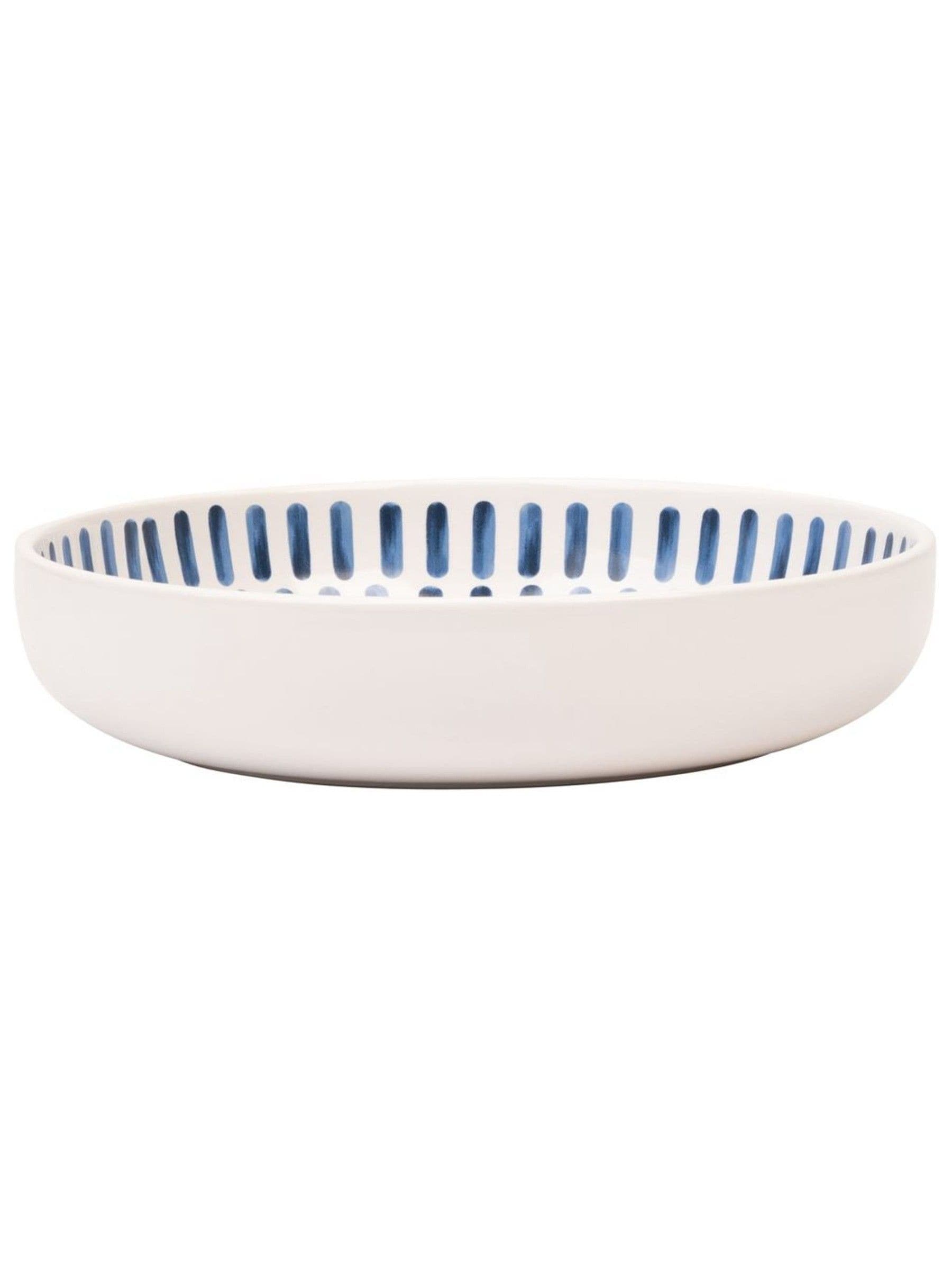 Mary Berry Set of 4 Blue Pasta Bowls (British brand)