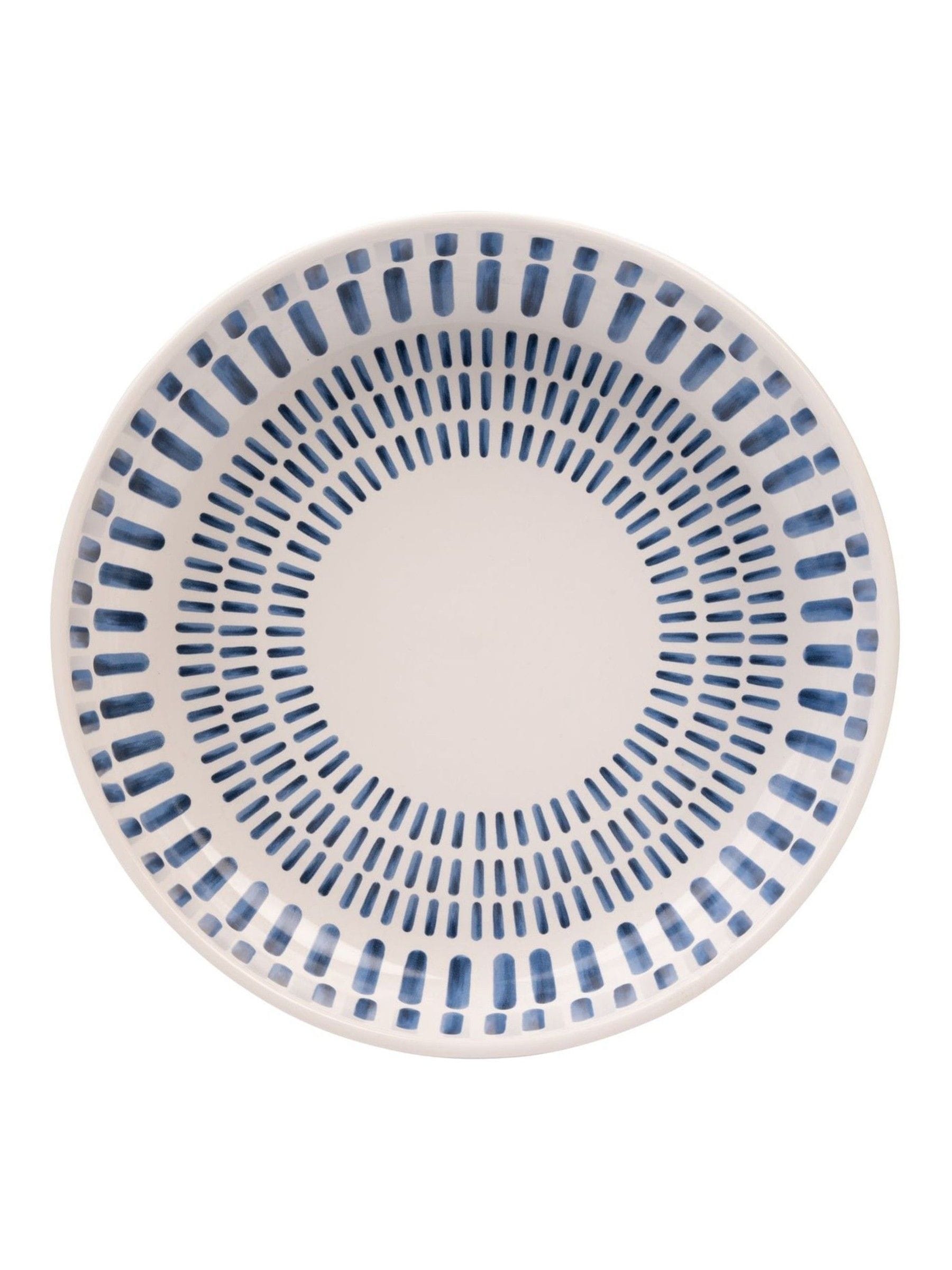 Mary Berry Set of 4 Blue Pasta Bowls (British brand)