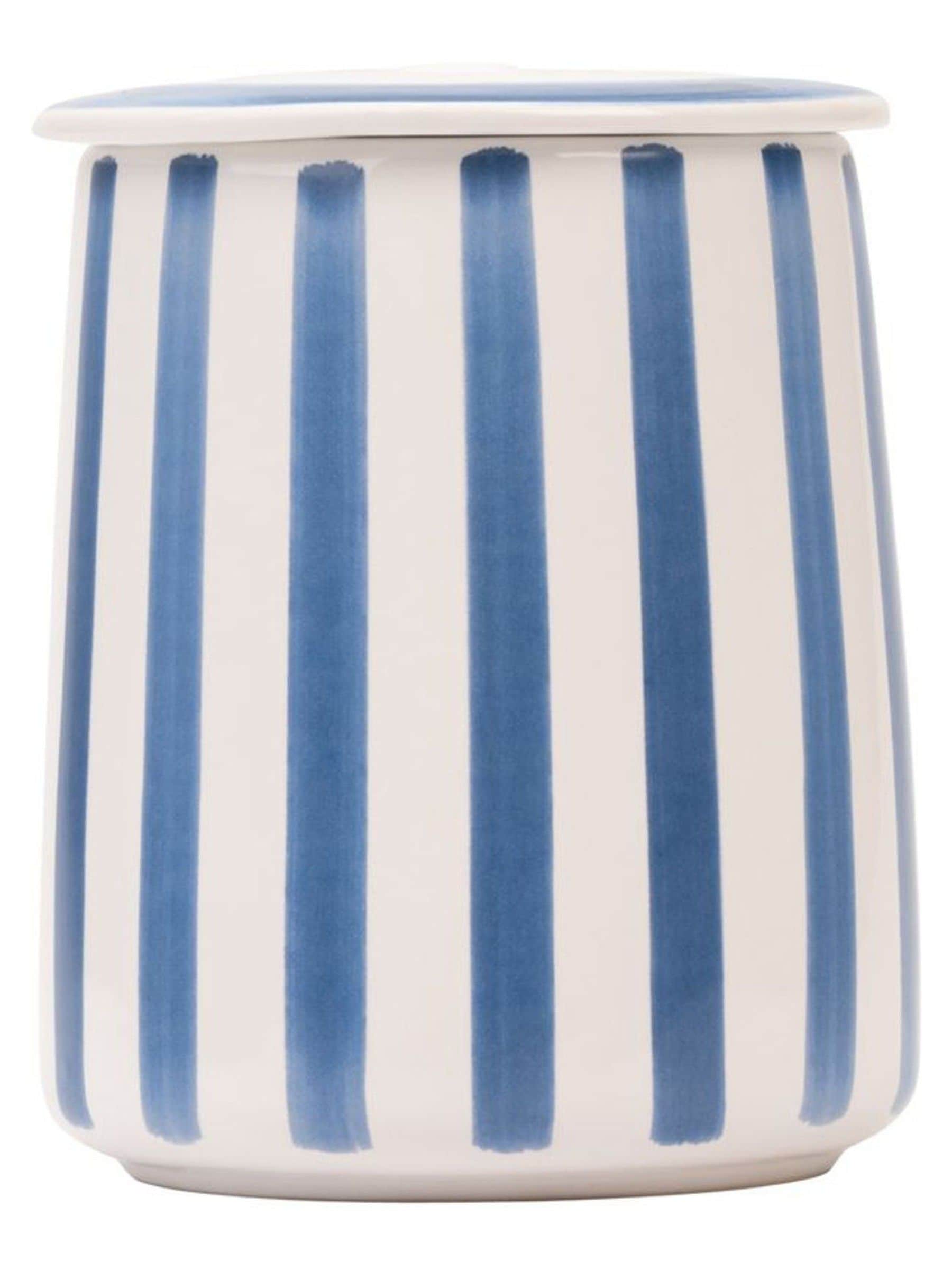 Mary Berry blue storage canister set for tea and coffee, imported from the UK