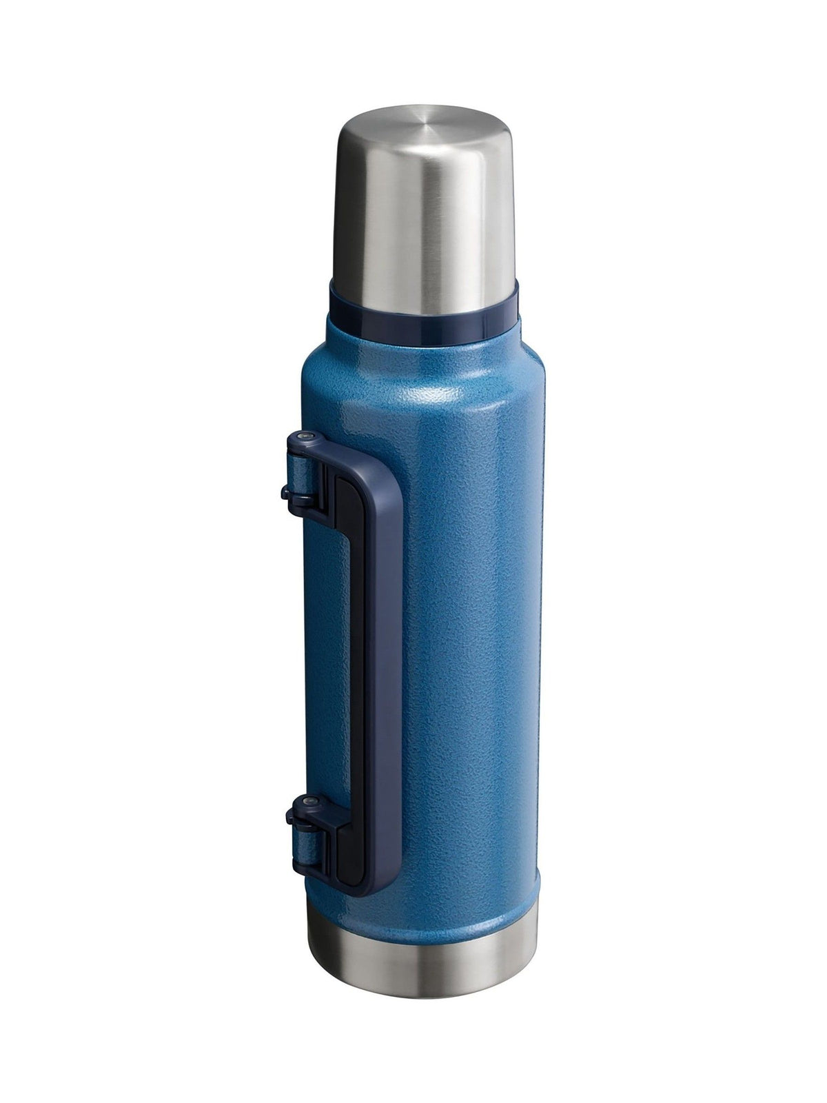 Double-Wall Vacuum Insulated Bottle with Collapsible Handle 1.4L