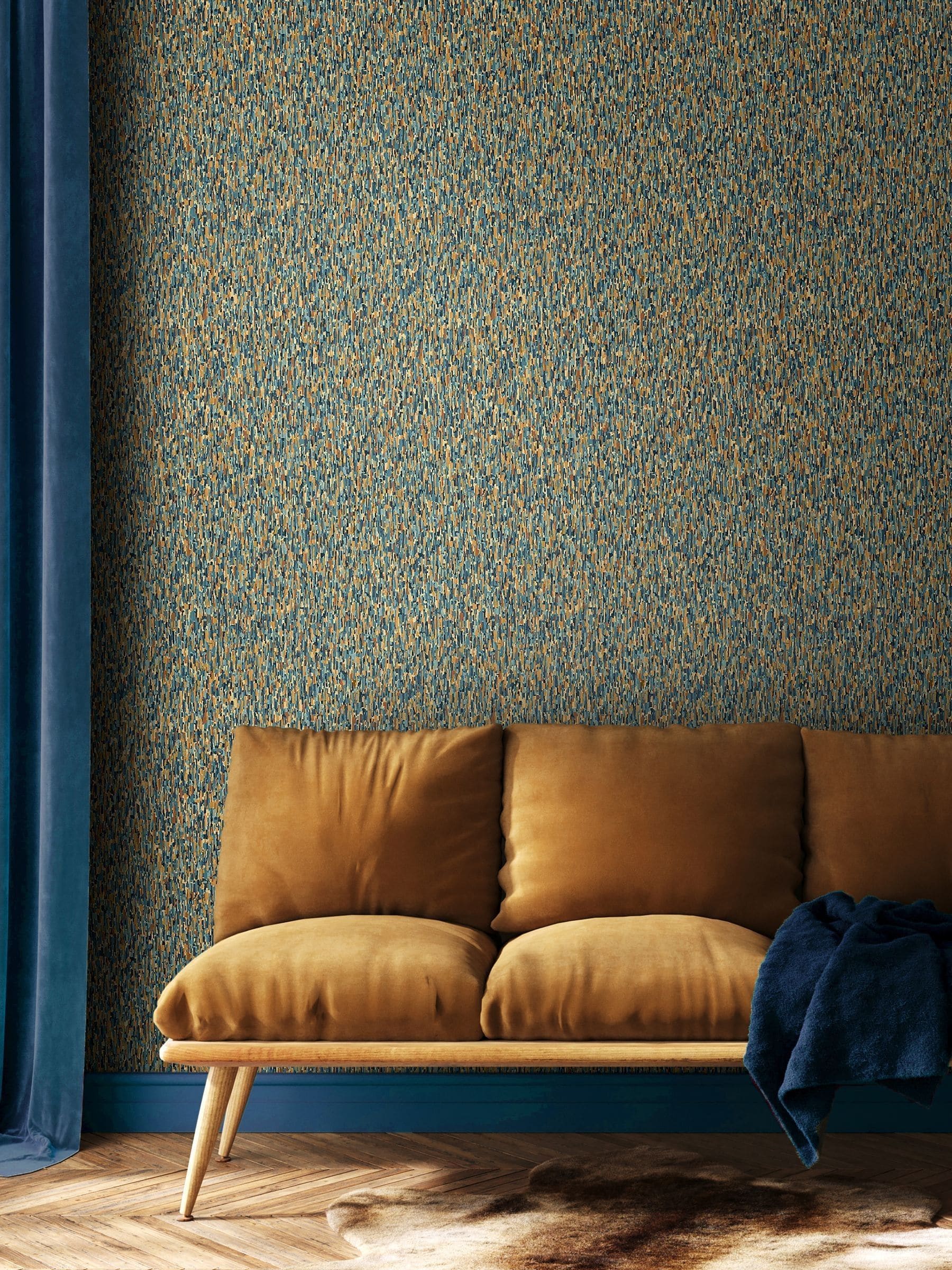 Ohpopsi Ink Mix Stipple Wallpaper 10m x 50cm, imported from the UK
