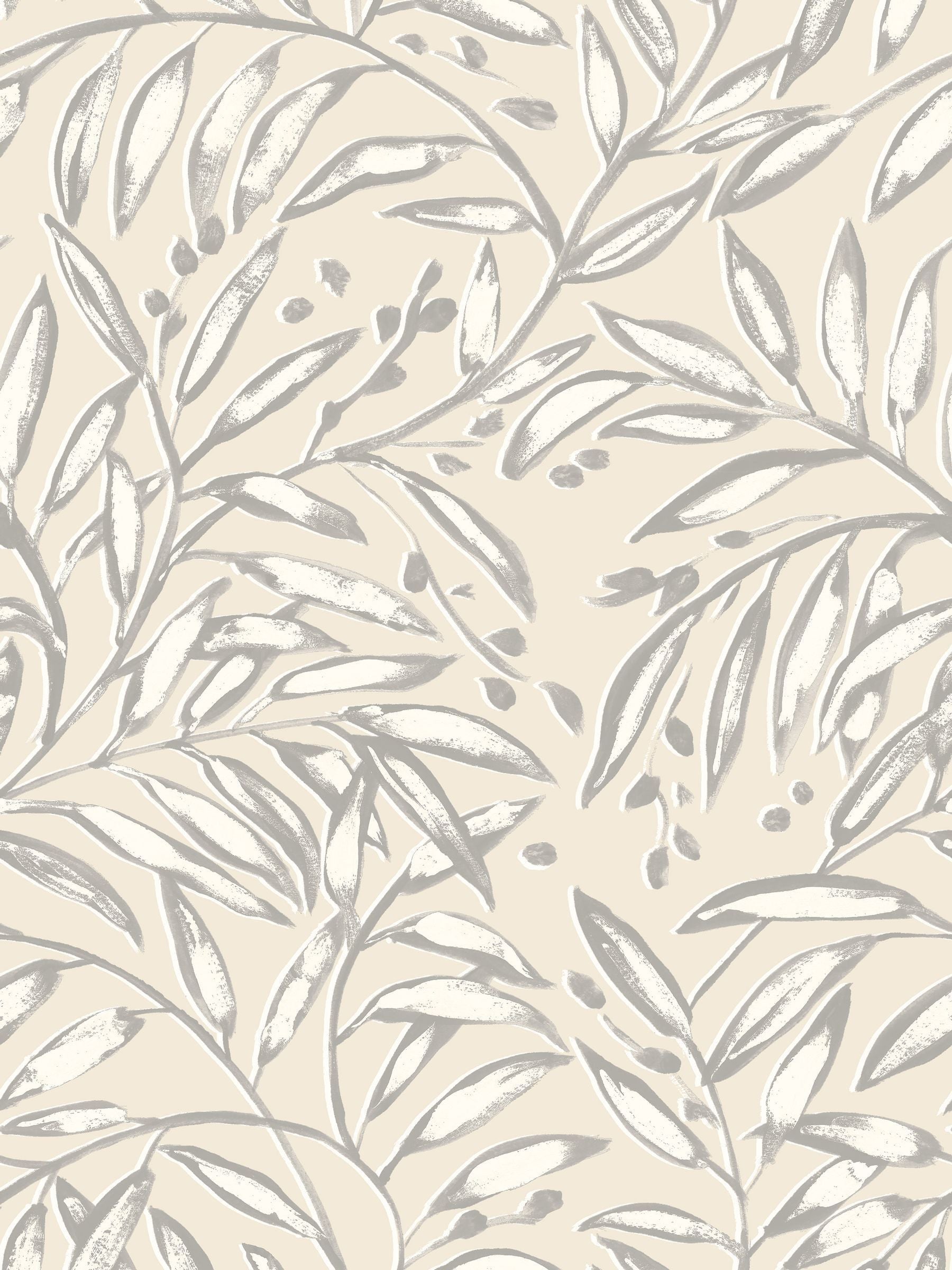 Ohpopsi Linen Lorena Vine wallpaper 10m roll, imported from the UK