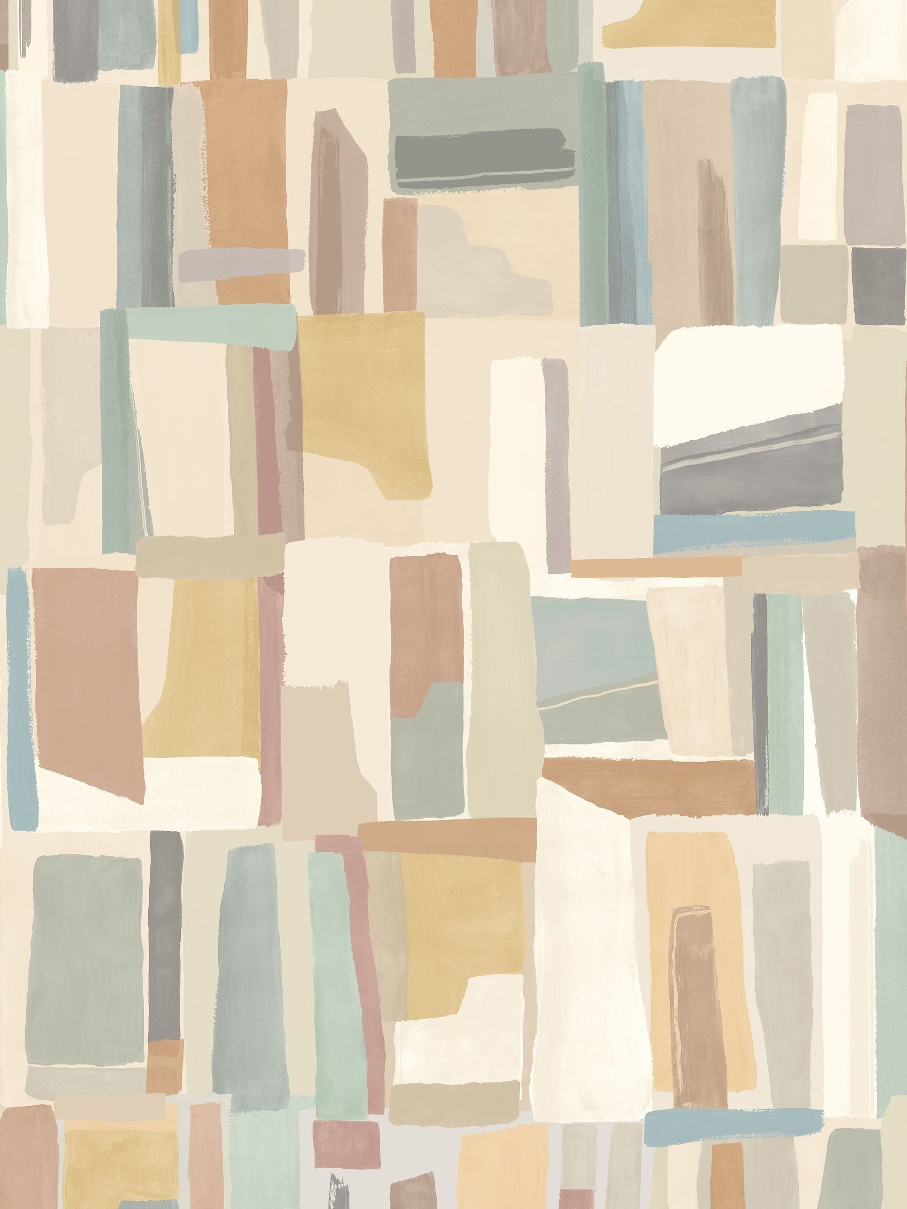 Ohpopsi Smoky Haze Abstract Cubes wallpaper 10m roll, imported from the UK