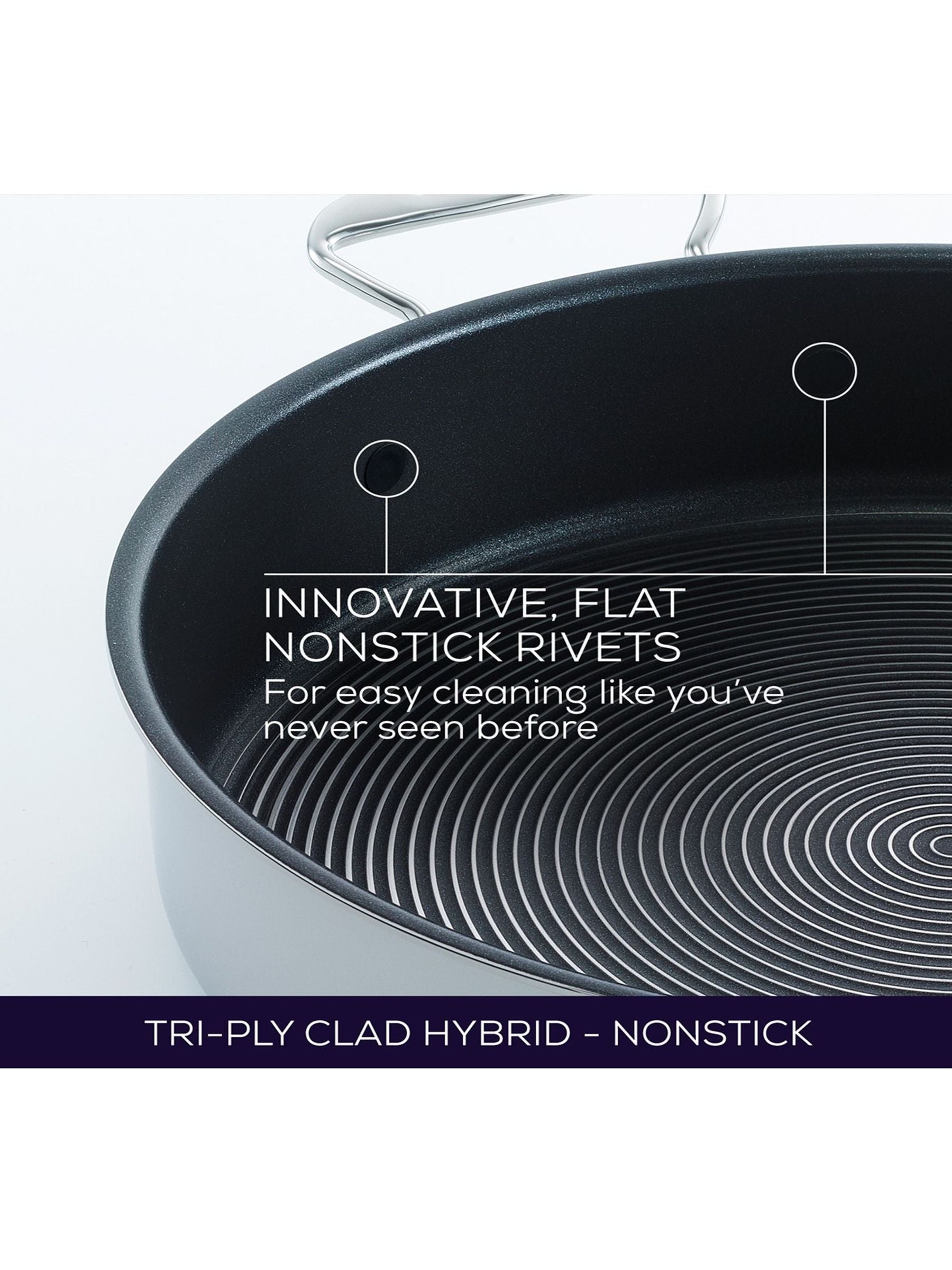 Circulon Silver C Series Steelshield Clad chef pan 24cm - British product