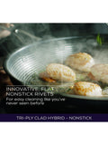 Circulon Silver C Series Steelshield Hybrid 22cm frying pan - British product