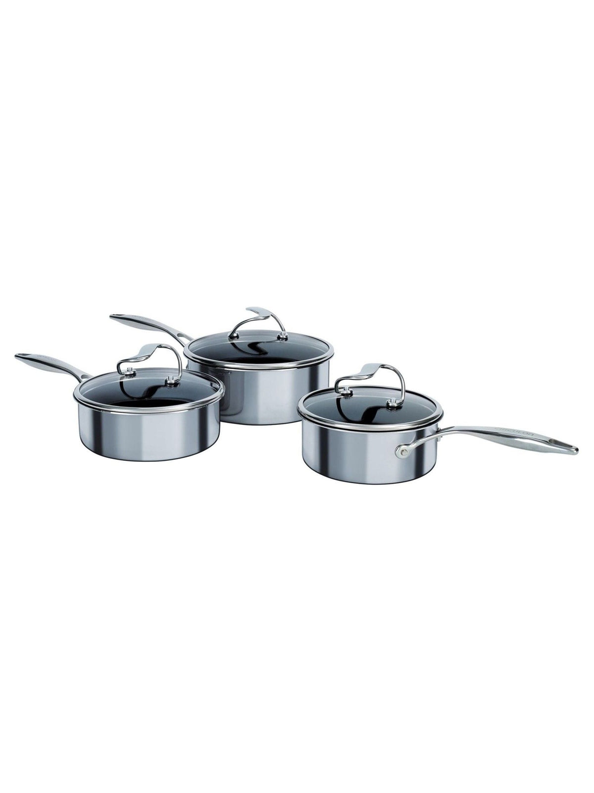 Batterie de cuisine 3 pièces Circulon Silver série C Steelshield Clad - Produit britannique