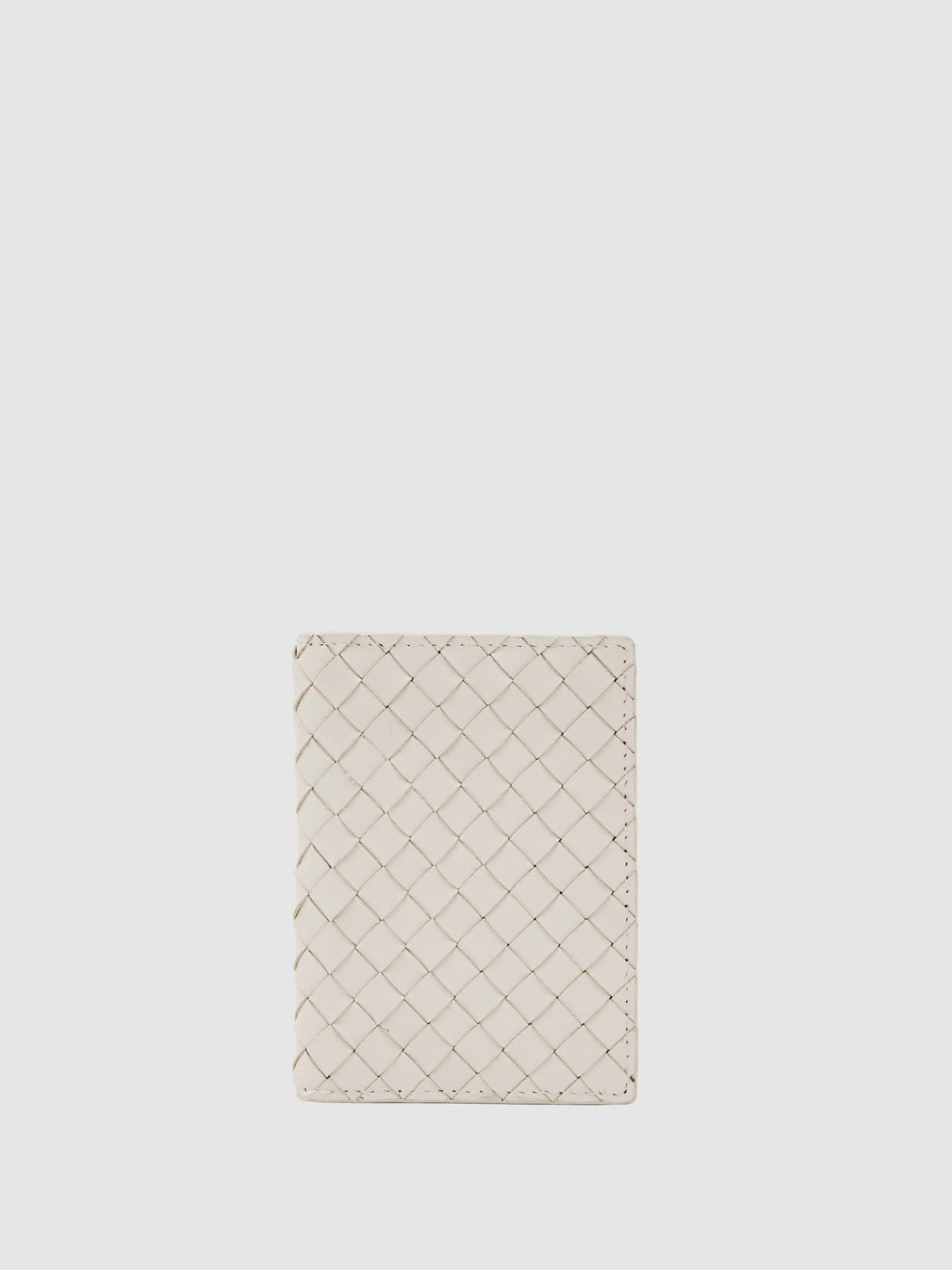 Reiss Floyd leather woven cardholder - British product
