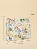 Joules Toile De Jouy printed pouch - British product