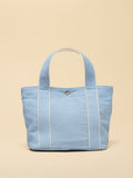 Joules blue mini crossbody cotton canvas tote bag - British product